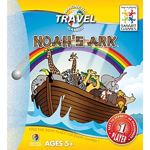 Smart Games Magnetic Travel Games - Noah's Ark (difficulty 7 of 10)