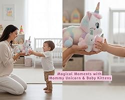 Chirpy Chums Dreamy Caticorn Family