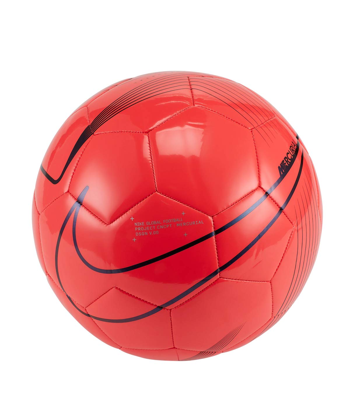 Nike Unisex-Adult Mercurial Fade Unisex Soccer B SC3913 Laser Crimson/Black/Black 3