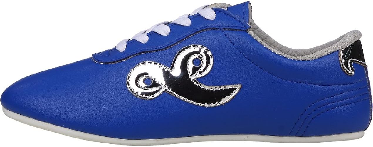 BUDO SAGA Blue Wushu Shoes for Chinese Kung Fu