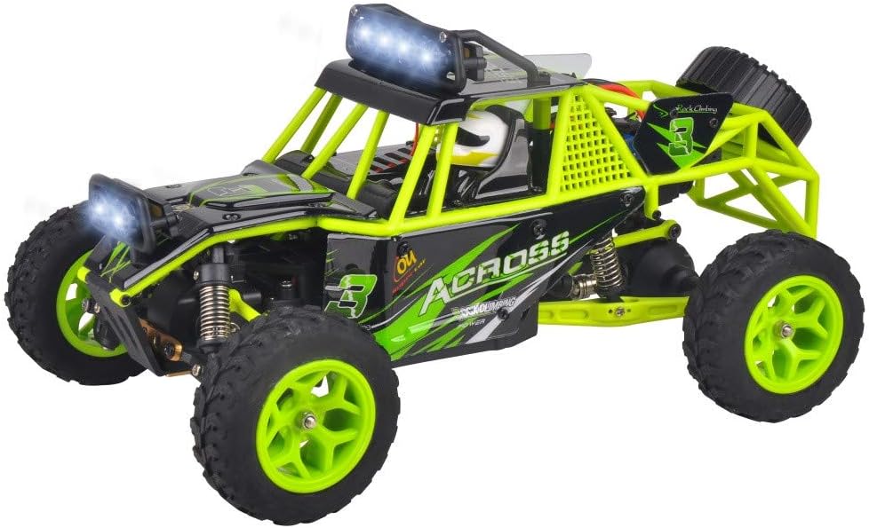Big Sales Calvinbi Upgraded 540 Brush Motor High Speed 70km/h Newest 2.4 GHz Remote Control Car 1/18 Scale Off Road RC Trucks Racing Toy