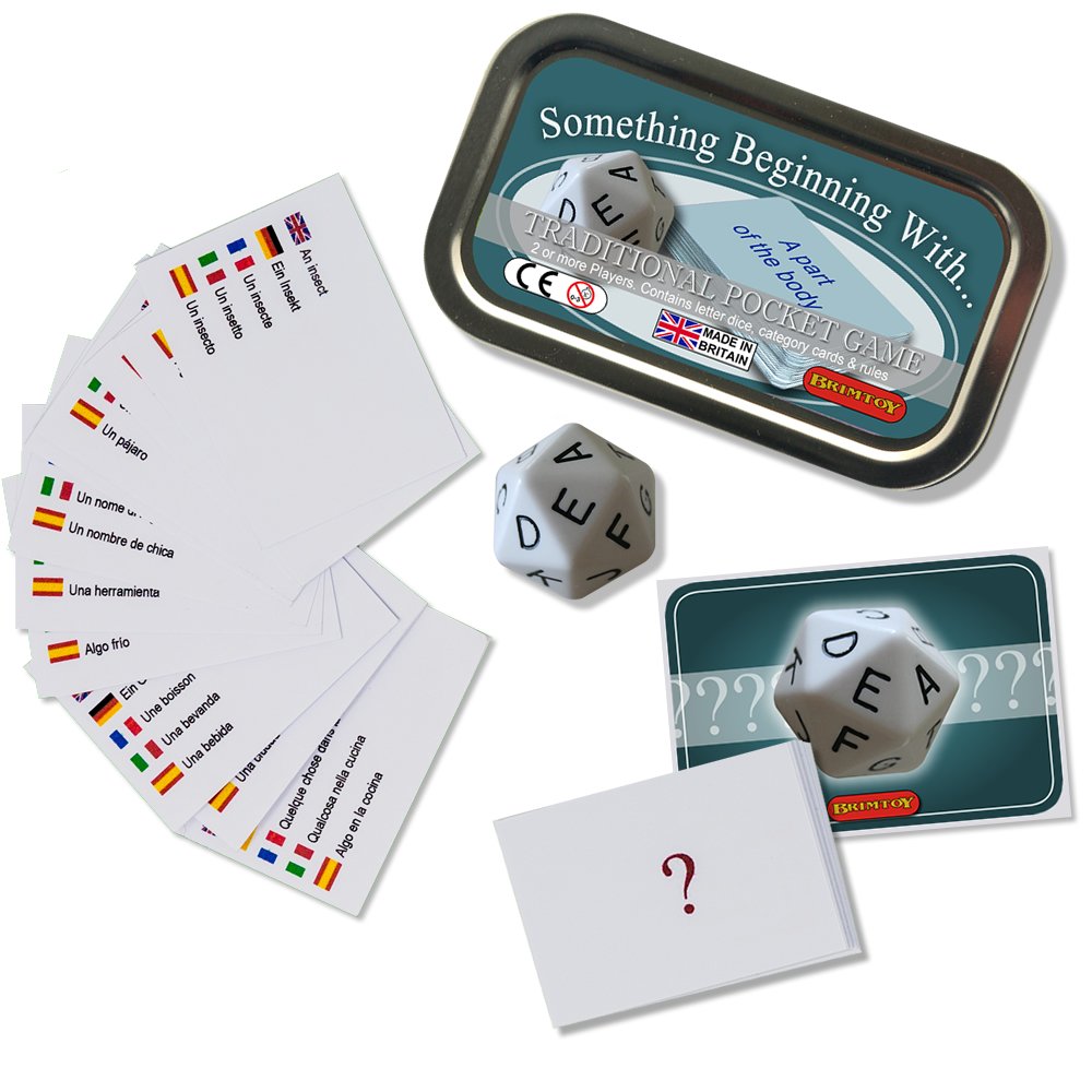 Brimtoy Something Beginning With... pocket travel game