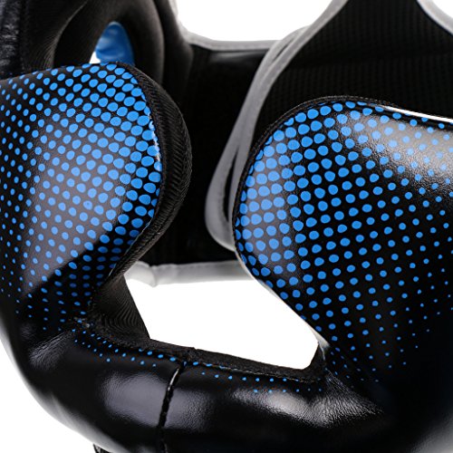 Gazechimp-Casco-de-Boxeo-de-Desmontable-Accesorio-de-Protecciones-de-Artes-Marciales-MMA-Gear-Protector-de-Ajustable