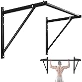 Yes4All Wall Mounted Pull Up Bar | Multiple Grip Positions Support Pull-Ups, Chin-Ups &amp; Upper Body Strength Training