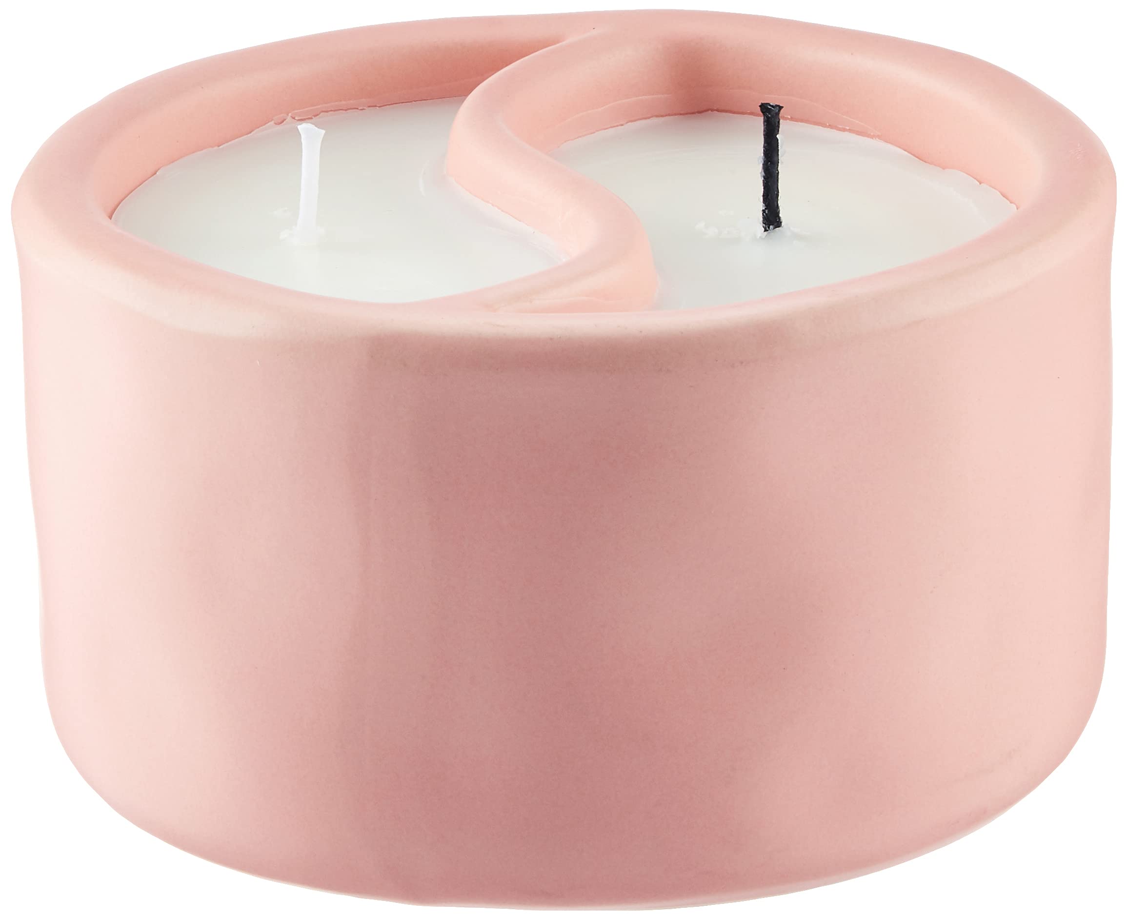 Paddywax Scented Candles Yin-Yang Collection 2-Wick Artisan Candle, 11-Ounce, Cactus Flower + Watermint