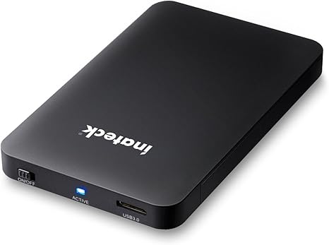 Inateck Caja con USB 3.0 para Disco Duro Externo HDD de 2.5 Carcasa para SATA-I,