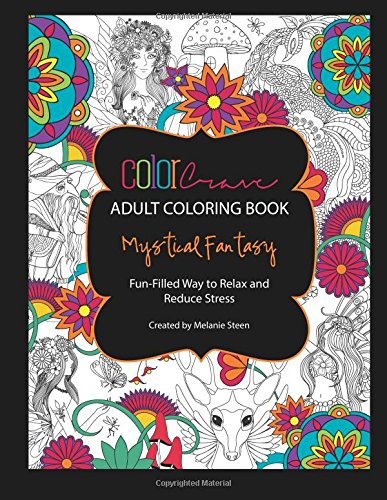 Mystical Fantasy: Adult Coloring Book (A Charming Forest) (Volume 1) by Melanie Steen