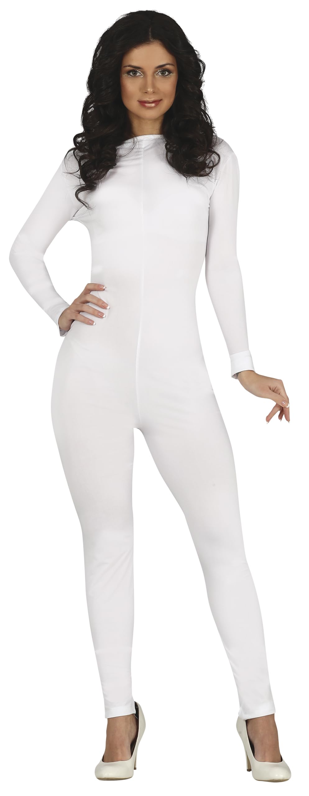 Fiestas Guirca Tricot white woman in spandex size s-m