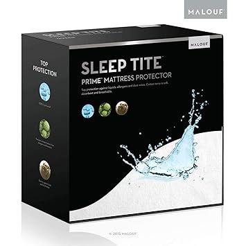 Dormir Tite por Malouf hipoalergénico 100% Protector- de ...