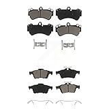CMX Front Rear Ceramic Brake Pads Kit Replacement