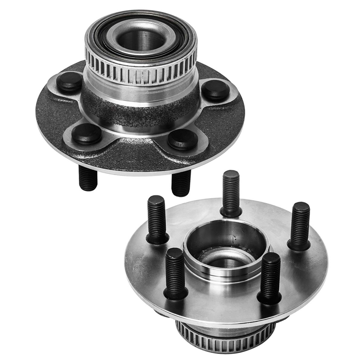 Photo 1 of Rear Wheel Hub and Bearing Assembly Left or Right Compatible Chrysler PT Cruiser Dodge Plymouth Neon AUQDD 512167 x2 (Pair) [ 5 Lug w/ABS ]