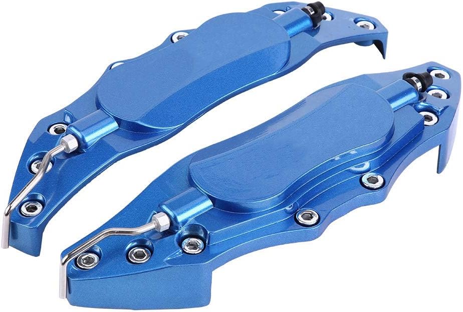 Brake Caliper Cover, 2pcs Car Aluminum Endless Brake Caliper Protector Cover for Wheel Hub 18in
