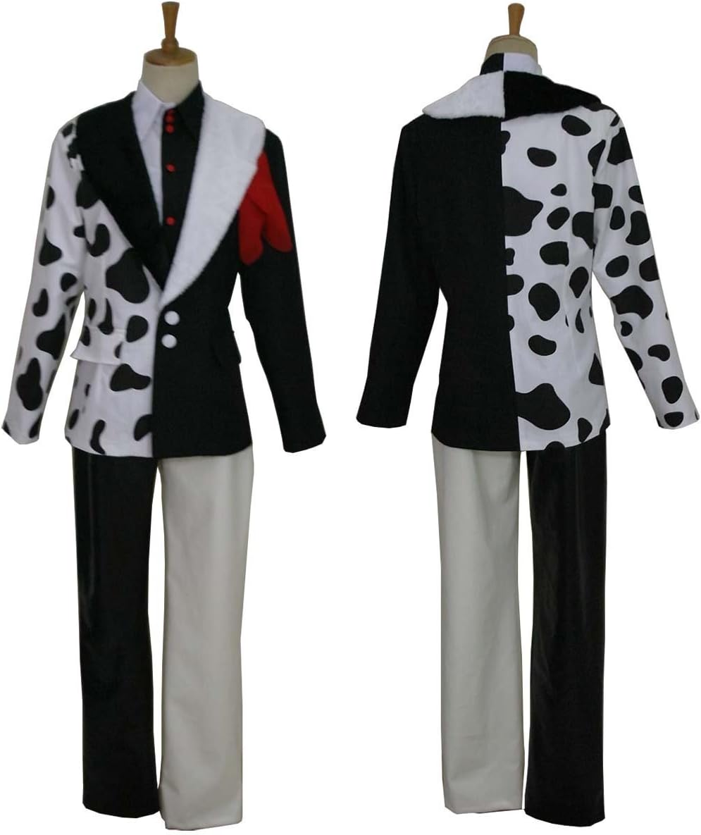 Amazon ディズニー ヴィランズの手下のmrダルメシア コスプレ衣装 コスプレ 仮装 通販
