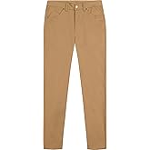 Izod Boys' School Uniform Twill Pants, Flat Front & Comfortable Waistband with 5 Pockets