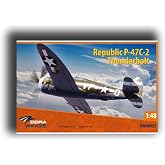 Dora Wings 48055 1/48 Republic P-47C-2 Thunderbolt Plastic Model kit