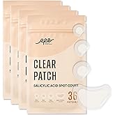 RPE Life Invisible Pimple Patches – 4 Sizes Miracle Patches for Pimples with Hydrocolloid & Salicylic Acid, Korean Acne Patches for Face, Zit Stickers, Blemish Patches, Acne Spot Dots – 144 Count