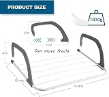 Rainberg 5 Bar Radiator Clothes Airer Rack Foldable Adjustable Arms view 3
