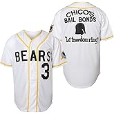 MESOSPERO Bad News Bears 12 Tanner Boyle 3 Leak 1976 Chico's Bail Bonds Movie Baseball Jersey Men