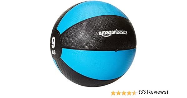 AmazonBasics - Balón medicinal, 9 kg: Amazon.es: Deportes y aire libre