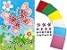 FYZ Brothers EVA Mosaic Sticker Children's DIY Educational Toys EVA Hand-Made Sticker (Butterfly,Elephant,Tyrannosaurus,Elephant,Fish,Crane,Platypus)