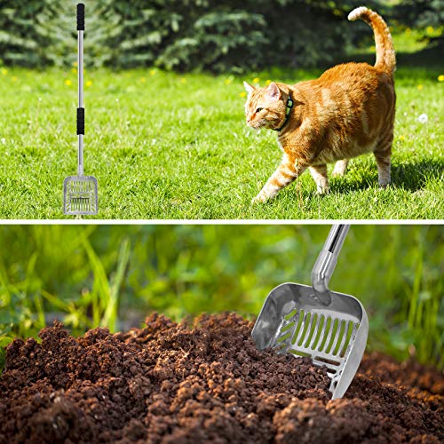 long handle cat scoop