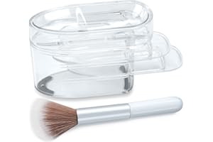 AMAZDIP Dip Powder Recycling Tray System with Scoops, 2-in-1 Design | Dip Powder Recycling Tray, French Tip Dip Nail Tray Smile Line Maker