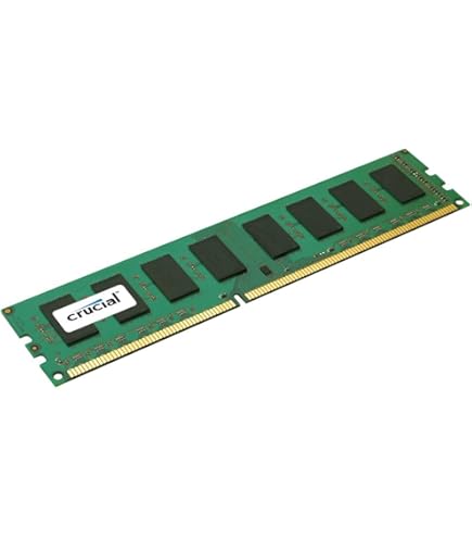 Crucial 2GB Single DDR3 1600 MT/s PC3-12800 CL11 Unbuffered UDIMM