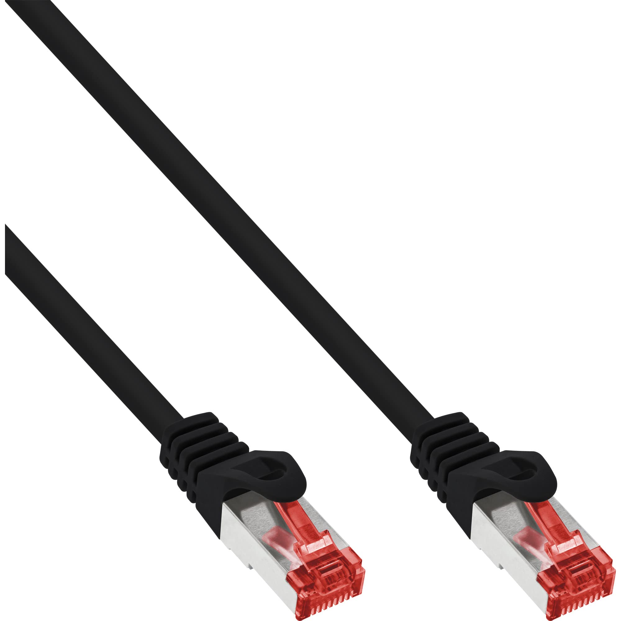 InLine 76112S S/FTP CCA Patch Cable 250 MHz PVC – Black