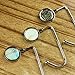 Cheliz Purse Hook Set of 3 - Hanger Table Hanger Holder Womens Bag Storage (long3-Marble)