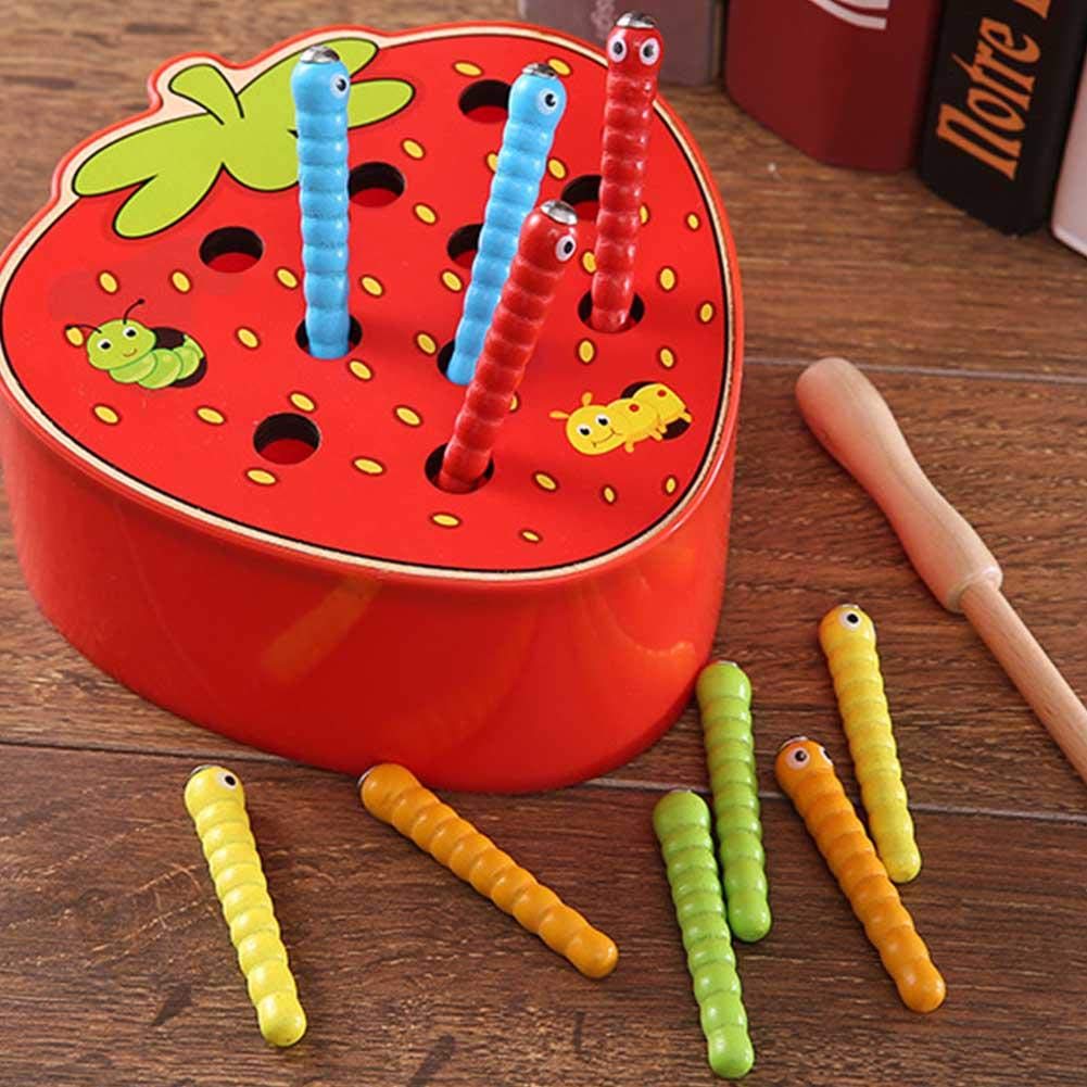 Wooden Toy, Bright and Rich Colors Educational Toy, Wooden Toy