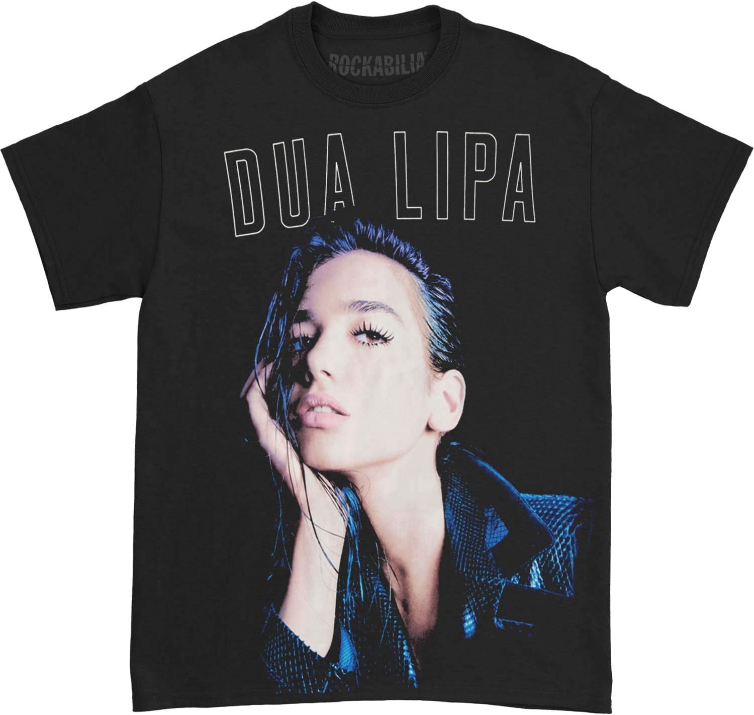 Dua Lipa Men's Album Photo Tee T-Shirt XX-Large Black