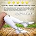 BLITZU Compression Socks 20-30mmHg for Men Women Recovery Running Travel Nursing Large