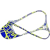 OROCOJUCO Sexy Mens Swim Thong Bulge Pouch G-String Bikini Underwear Minimal Coverage T-back