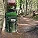 Wild Wolf Outfitters Water Bottle Holder for 64oz Bottles Green - Carry, Protect and Insulate Your Best Flask with This Military Grade Carrier w/ 2 Pockets & an Adjustable Padded Shoulder Strap