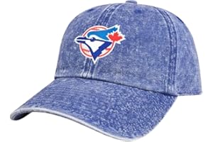 Mitchell & Ness MLB Toronto Blue Jays Vintage Denim Adjustable Hat - Blue