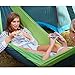 Greenmall Single & Double Camping Hammock - Portable Lightweight Parachute Nylon Fabric Hammock with Ropes Carabiners Included - Perfect for Backpacking, Camping and Hiking