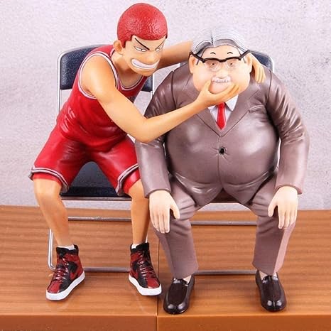 Amazon Co Jp Smszg アクションフィギュアねんどろいど人形アニメスラムダンク桜木図湘北安西先生スラムダンクアクションフィギュアドールpvcグッズモデルのおもちゃ約15センチメートル ホビー