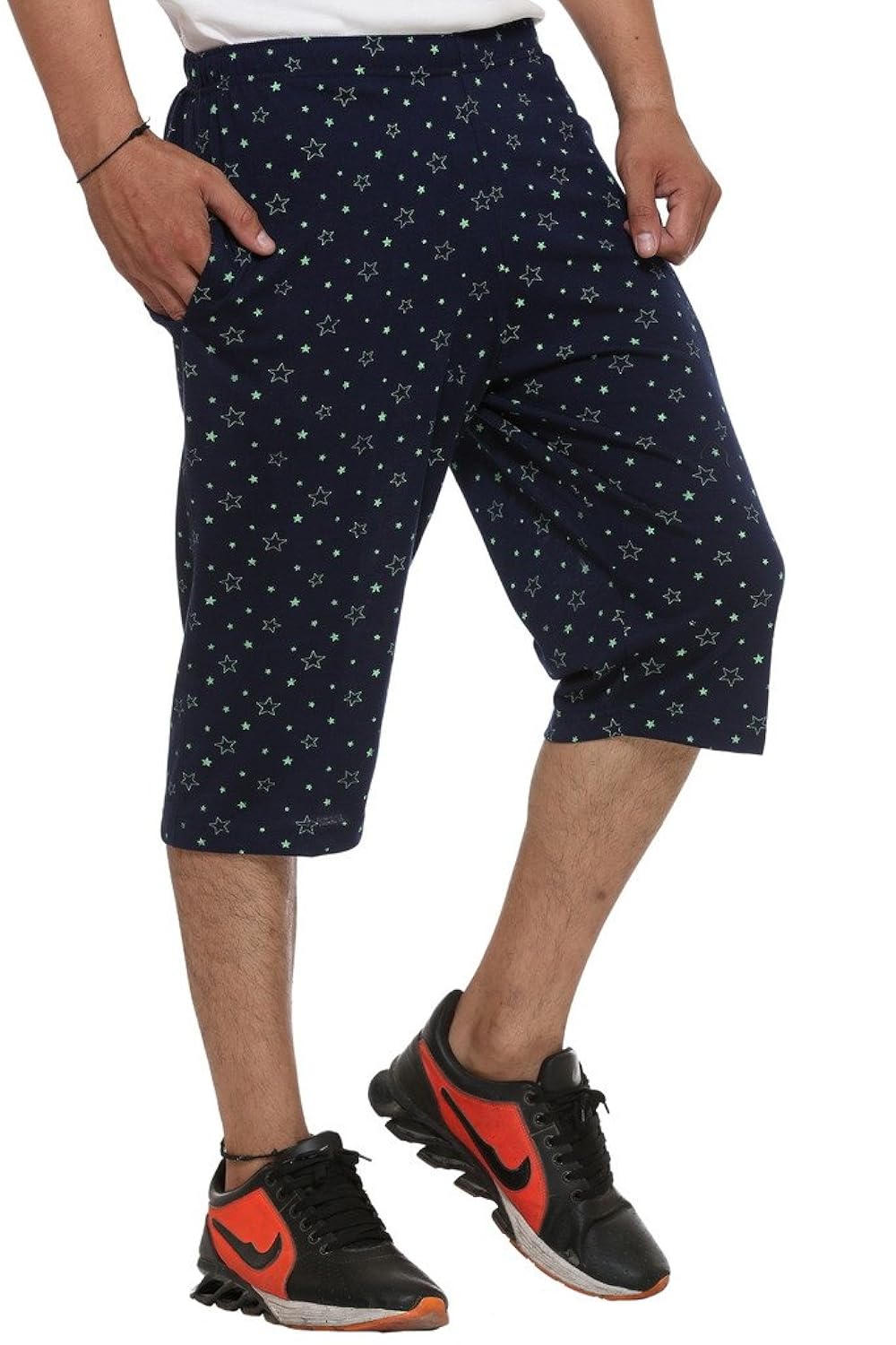 vimal men's cotton blended shorts