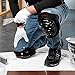 Knee Pads for Work - Knee Pads For Men Women for Construction, Gardening, Cleaning, Flooring, Strong Straps and Adjustable Easy-Fix Clips with Comfortable Gel Cushion and Heavy Duty Foam