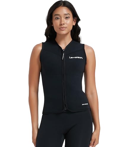 Amazon.com: XCEL 1.5/1mm Women's AXIS Front Zip Vest (Black, 10