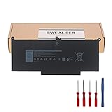 SWEALEER 7.6V 60wh F3YGT Laptop Battery for Dell