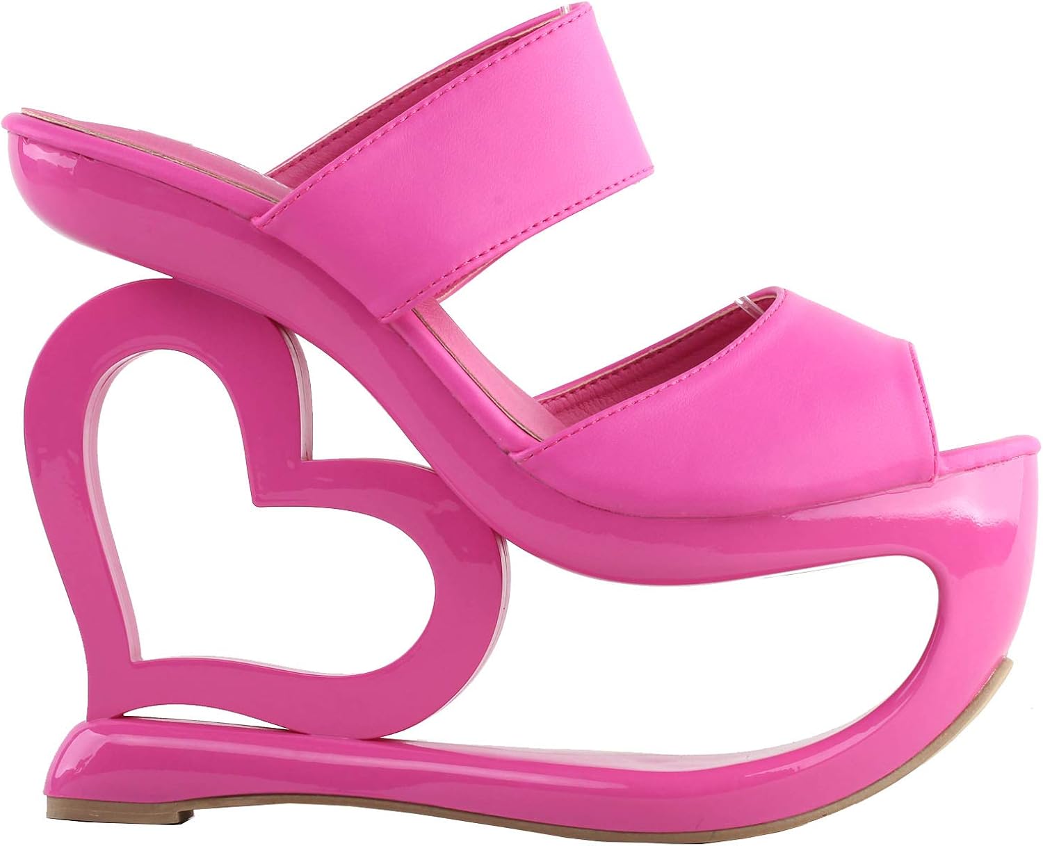 magenta sandals for wedding