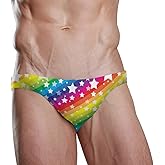 Dallonan Men Swim Brief Bikini Men Swim Underwear Beach Bikini for Men S-3XL