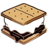 Pinsanity S'mores Enamel Lapel Pin