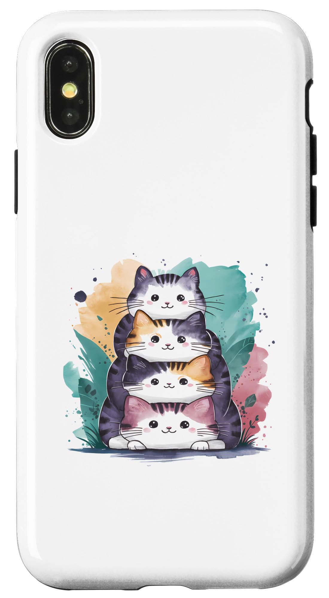 iPhone X/XS Group of Cats - Cat Case