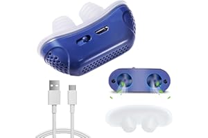 Pansonite Anti Snoring Devices,Snoring Solution,Effective Snoring Prevention for Men and Women,Unisex Electric Breathable Snoring Stopper Suitable for All Nose Shapes