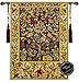 Fabric Bureau Beautiful Tree of Life (M-R) William Morris Fine Tapestry Jacquard Woven Wall Hanging Art Decor