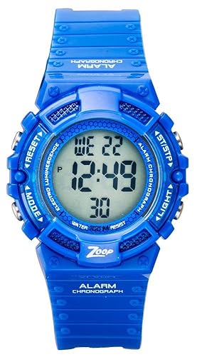 Zoop Digital Grey Dial Childrens Watch -NKC4040PP03