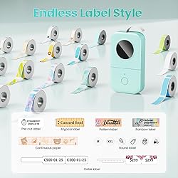 Phomemo D30 Label Maker Machine, Portable Bluetooth
