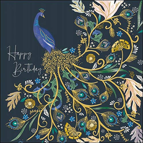 Birthday Card - 'Proud Peacock' - National Trust Harmony Range - 462573